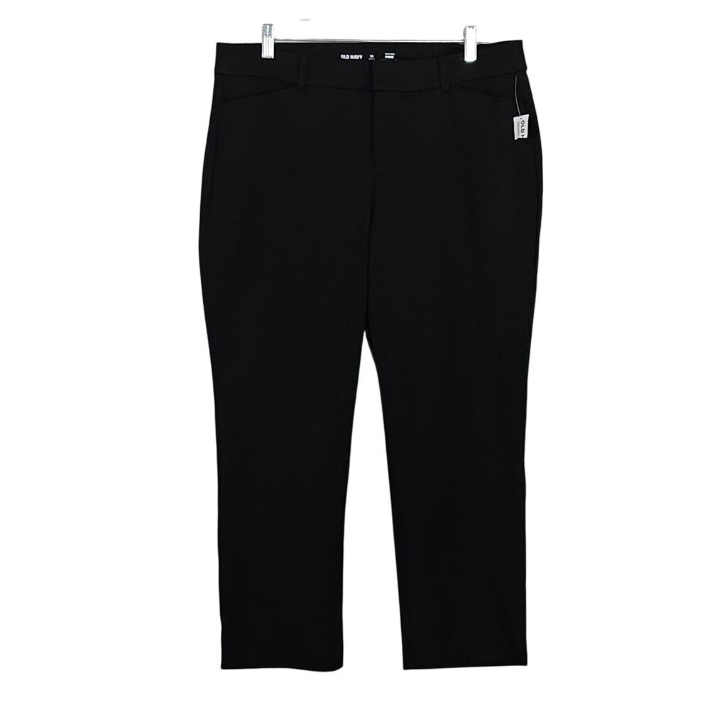 SALE Old Navy High-Rise Pixie Pants Black Sz 14 Petite NWT